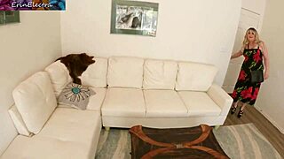 caught trying to cum in stepmom's big tits panties pov