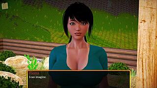 What's happening in my new family with teens and milfs playing games?