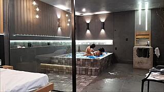 Wow! My Friend Loved Luxury Motel and Released Her Ass!