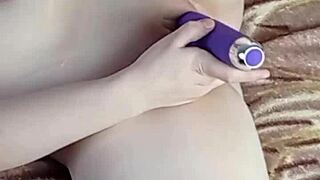 big ass girl orgasms on washing machine and vibrator