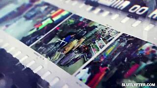 How does the senior officer show the rookie the right search?