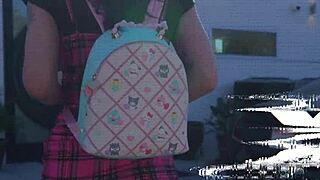 Raven lane utilizes her pussy pounding plan b