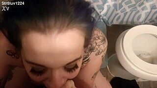 Blonde Tries To Suck Skin Off Big Black Cock