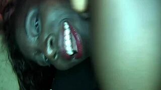 african babe takes double penetration in wild gangbang