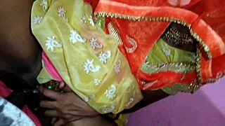 Desi Bhabhi Turned into Slut for Hardcore 3some with Anal Assfucking and Blowjob on Big Tits and Pussy