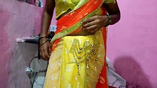 Desi Bhabhi Turned into Slut for Hardcore 3some with Anal Assfucking and Blowjob on Big Tits and Pussy