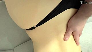 Cheating on My Boyfriend with His Friend in the Kitchen During Intimate Encounter