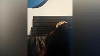 We got nasty with strapon and kissing in front of her boyfriend. This bisexual ebony homemade session turned wild.