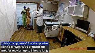 Melany Lopez Feels Intense Pleasure During Her Backstage Nurse Exam