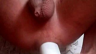 I Fiercely Jerk Off My Ass Until Explosive Squirting in Anal Fisting Action