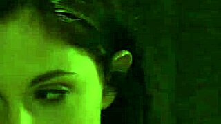 Why does madame grope her pale lesbian slave's massive tits during bondage domination?