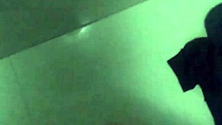 Uh, me jerking off in the bathroom..