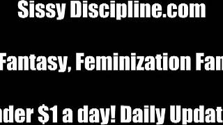 I laid out a dress I want you to put on for this femdom humiliation session?