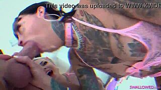 Stupid sloppy hoes choke and gag on deepthroat action