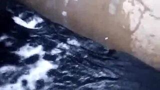 19 year old boy shaves and masturbates big black cock privately