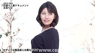 why does this cheating japanese wife squirt so hard from creampie fucking?