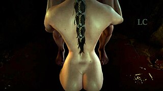 oh man shadowheart like gets seperated from her group and ends up in this wild blowjob deepthroat cowgirl riding slut game with the crew