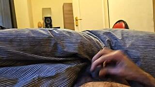 Rishi bhardwaja plays with cock