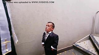 Paty Bumbum Marries Famous Brazilian Dwarf Zezinho Teves on Honeymoon with Rough Anal Sex Leading to Orgasm