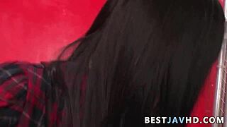 hairy honeypot wanking with toys for amateur asian woman nozomi hazuki