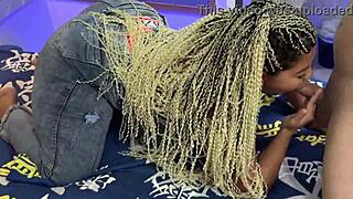 This Colombian cougar from Florida just deepthroats and rims that young guy in doggystyle while he calls her a dirty bitch.