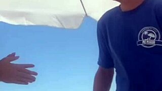 We almost fucked on that crowded beach with everyone watching