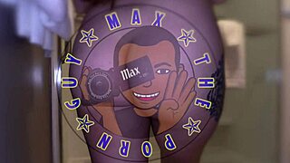 Hey, S3E15 Roxxxie flaunts big tits and ass during sloppy blowjob.