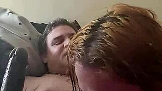 Curvy Housewife Teases with Deepthroat Skills