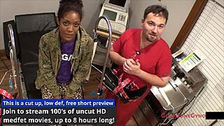 Lotus lains yearly physical - patients pov with latex gloves