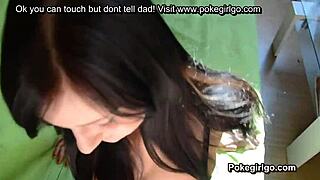 Explosive Amateur Couple Films Homemade Squirting Pussy Action with Teen!