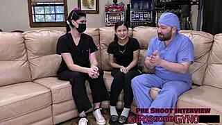 bratty orphans cheerleading physical gets detailed with mya in close-up spreading and fingering roleplay