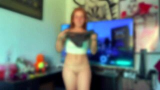 Testing My Best Panties to Make My Husband a Cuckold with Dirty Talk in Lingerie