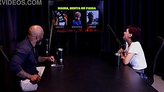 annie clementine explores fetish games with tennis ball in homemade amateur session