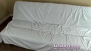 sucking and fucking in furry jacket until facial cumshot hits