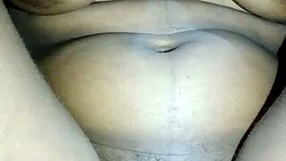 sexy lady shows off small tits and nice pussy