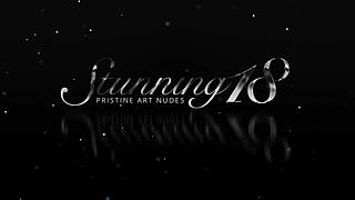 Tanned blonde teen Becky uses kinky toys on her shaved pussy