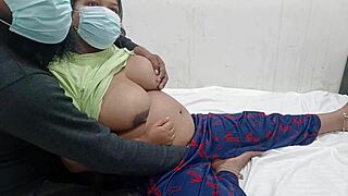 Female student seduced her teacher with big natural tits in homemade scene!