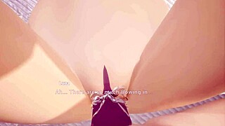 Nurse Luna Provides Ejaculation Treatment with Bent Over Doggystyle and Missionary Creampie for Patient