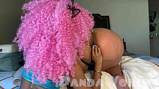 Polynesian Huge Booty Slut Contrasts with Ebony Anal Expert in Interracial Buttplug Play