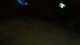 she rides like a horse rider on that ebony homemade setup