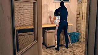 Hey, ama a tu vecina with big cock creampie action