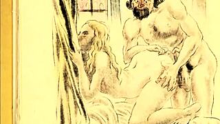 vintage erotic drawings