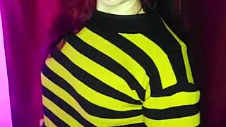 Tu hermanastra se calienta con tus nudes y va por vos con el plug con el culo roleplay argentina p1