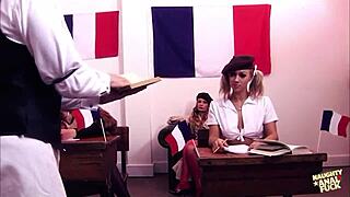 Watch these beautiful girls surrender every hole for an explosive dp orgy!