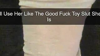 Cheating milf wife gets fucked rough after club on Snapchat. Richelle Rose takes big cock in doggystyle pov with cum swallow.