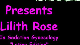 I feel so relaxed during this gynecology session with lilith rose in latex gloves from patient's pov.