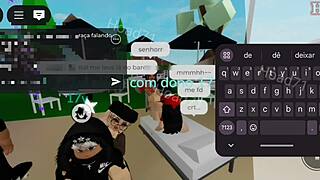 Let's have rough public sex with this submissive blonde out in Brookhaven