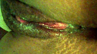 Big booty red bone shakes her wet ass and pussy in steamy display