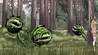 Blonde Explores Small Tits In LET'S PLAY FRAMBOISE - ERANDS Adventure