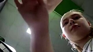 Extreme Squirting Hits In The Gym With Big Tits Teen Masturbating Outdoors Publicly!